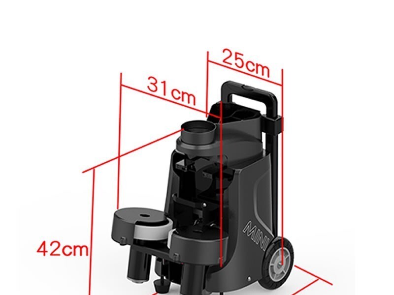 PUSUN PB-Mini Pro Smart Badminton Serving Machine, Multi-Scenario Training Application