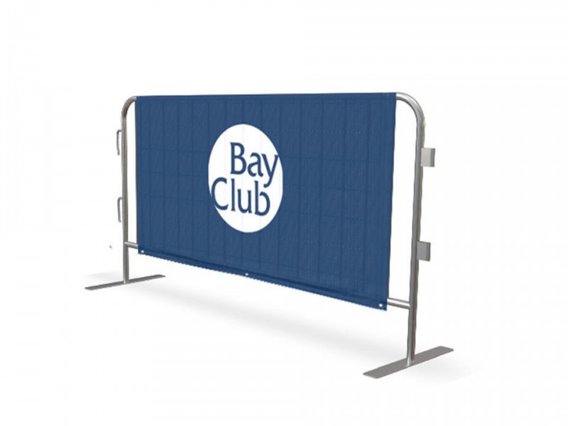 Pickleball Backboard | Oxford & Lycra Fabric, Galvanized Steel Frame for Court & Backyard